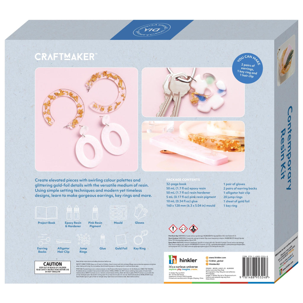 Hinkler Craft Maker Contemporary Resin Kit Deluxe Craft Maker