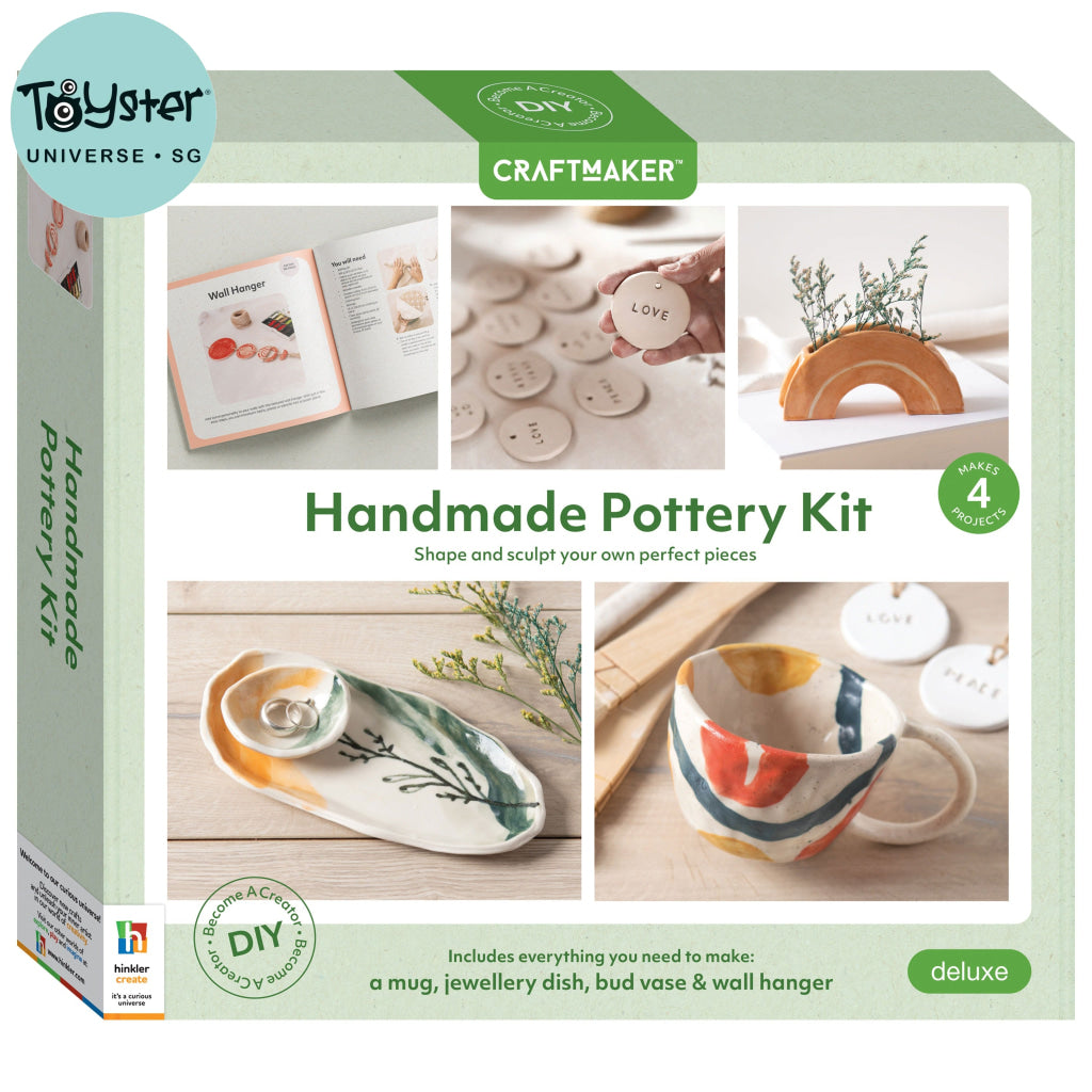 Hinkler Craft Maker Handmade Pottery Kit Deluxe Craft Maker
