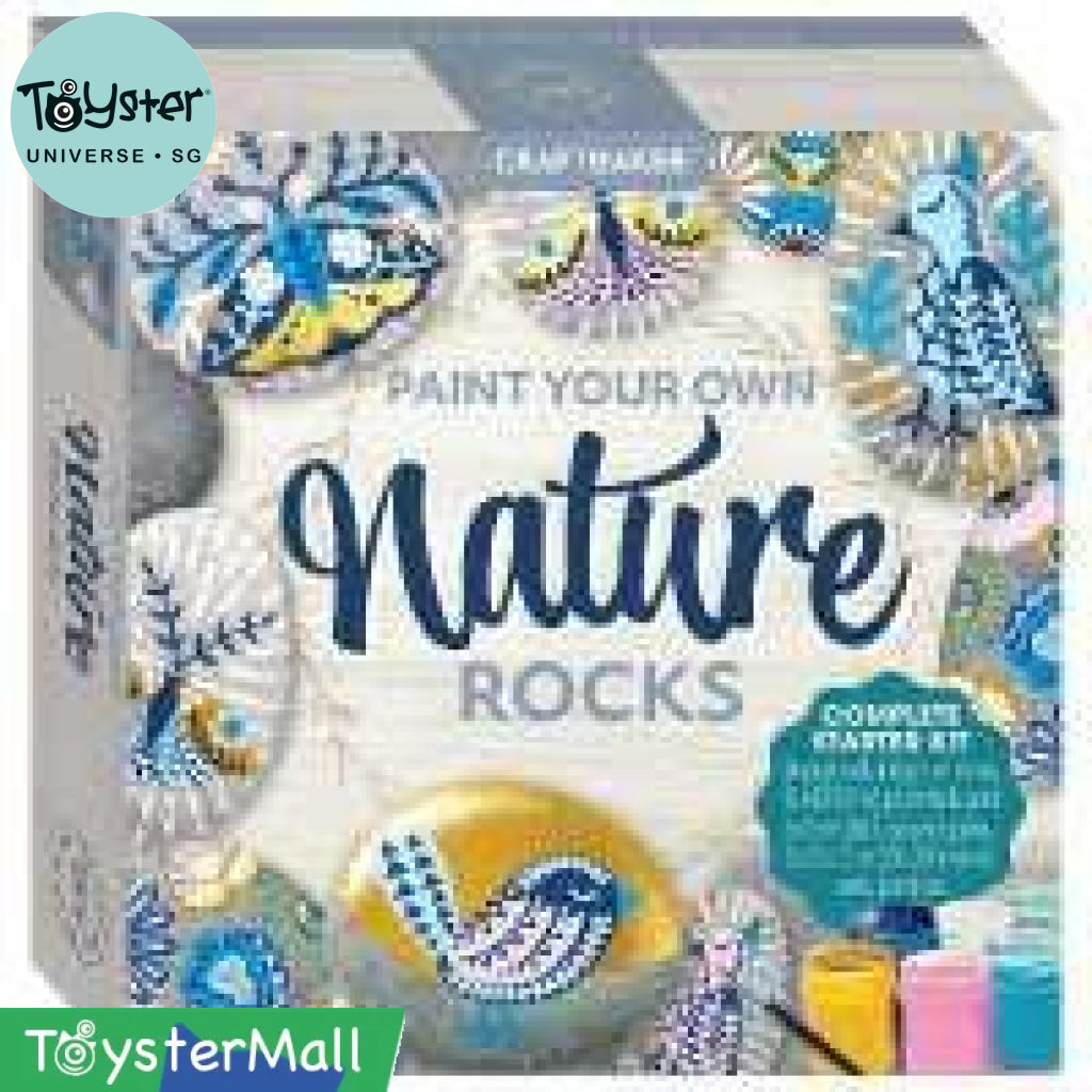 Hinkler Craft Maker Nature Rock Painting Kit - CRAFT MAKER