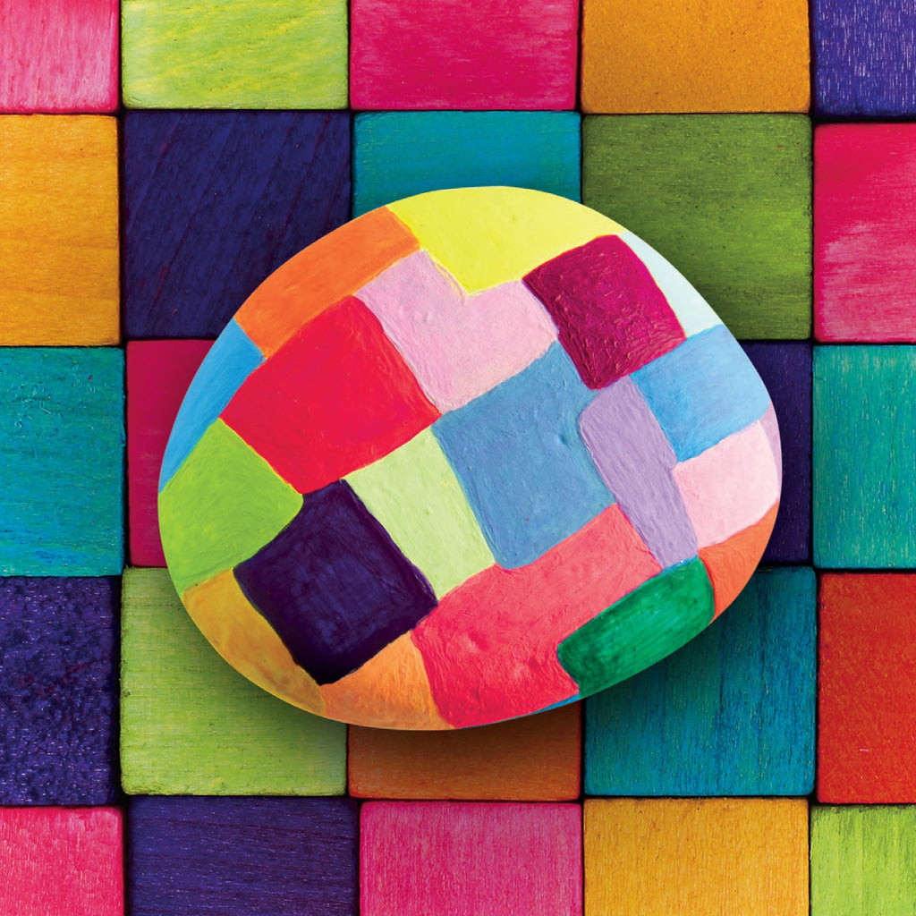 Hinkler Craft Maker Neon Rock Art Kit Hinkler