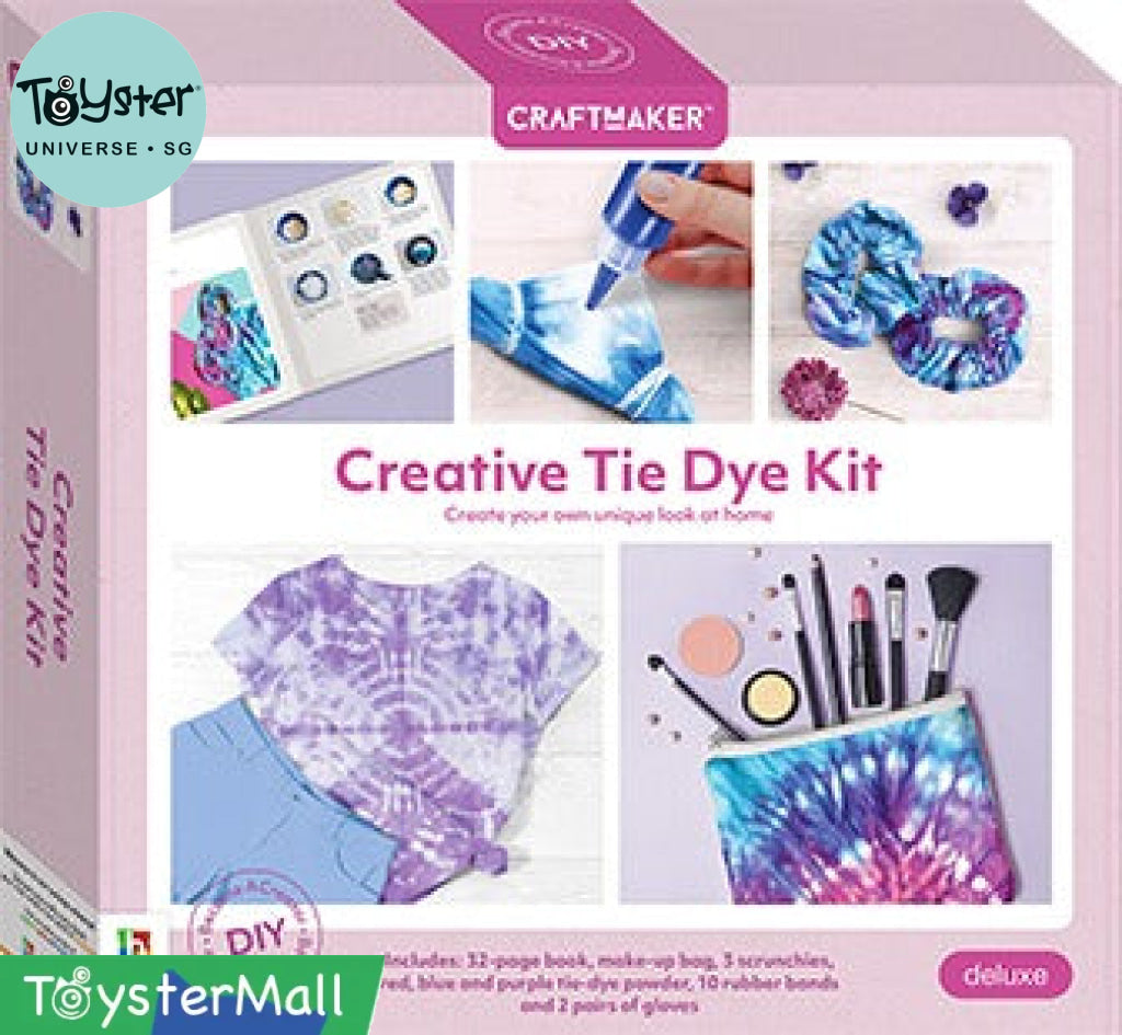 Hinkler Craft Maker Tie Die Kit - CRAFT MAKER