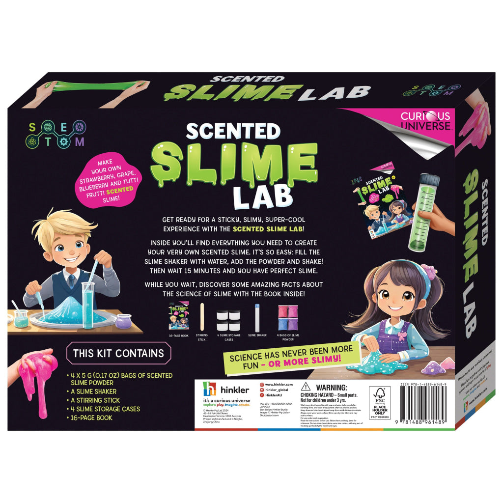 Hinkler Curious Universe Scented Slime Creation Lab - Curious Universe