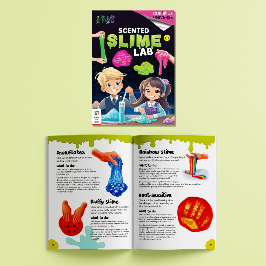 Hinkler Curious Universe Scented Slime Creation Lab - Curious Universe