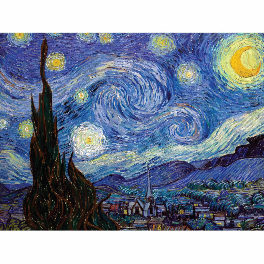 Hinkler Elevate 300Pc Jigsaw Starry Night By Van Gogh Mindbogglers