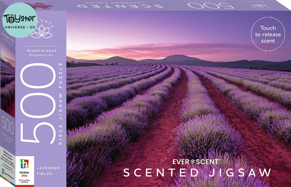 Hinkler Elevate Scented 500Pc Jigsaw: Lavender Fields Junior Jigsaw