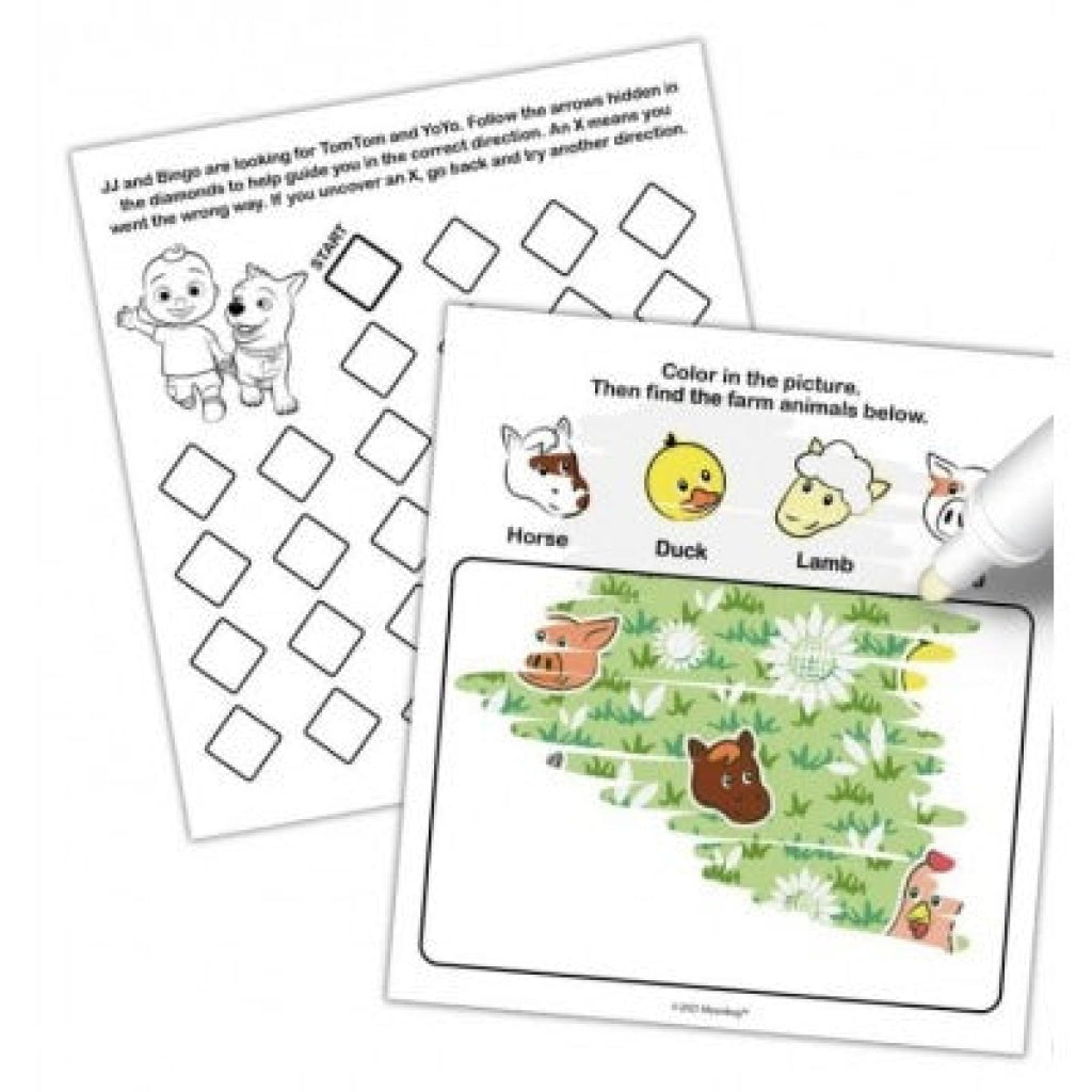 Hinkler Inkredibles: CoComelon Imagine Ink Magic Ink Book Inkredibles