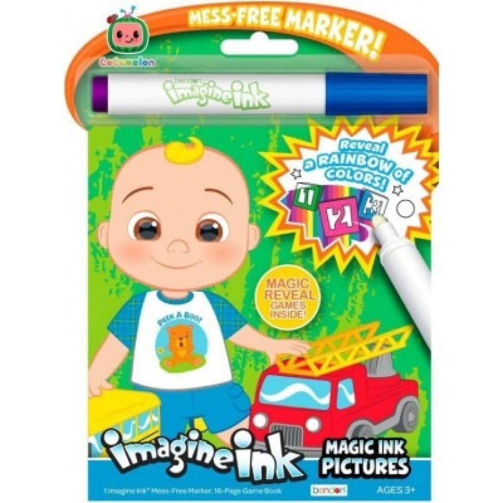 Hinkler Inkredibles: CoComelon Imagine Ink Magic Ink Book Inkredibles