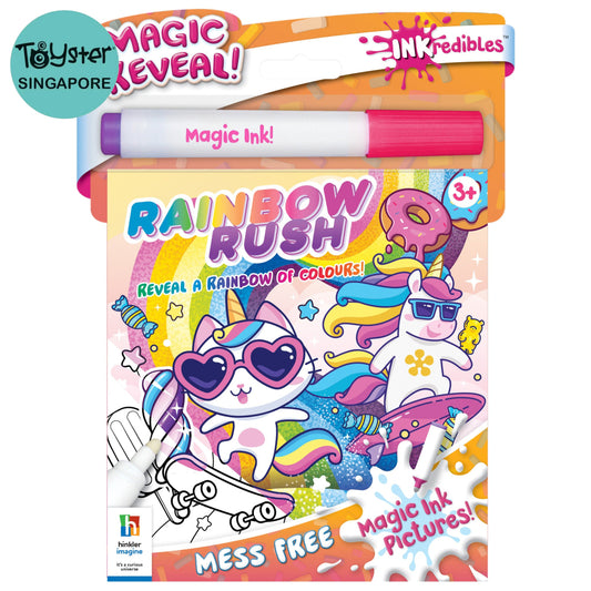Hinkler Inkredibles: Invisible Ink Rainbow Rush Inkredibles