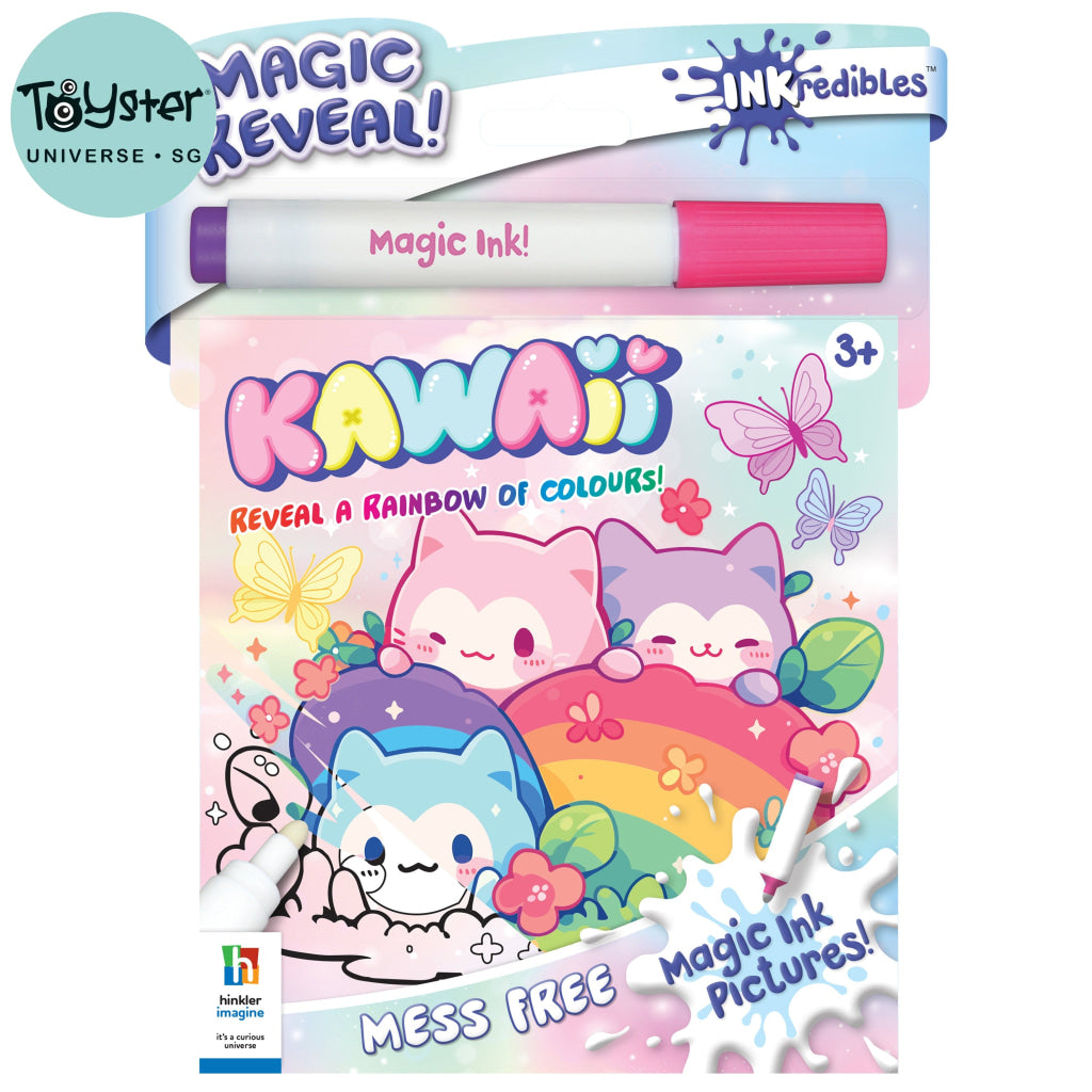 Hinkler Inkredibles: Kawaii Magic Ink Pictures Inkredibles