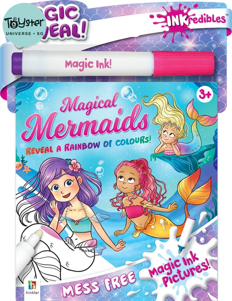 Hinkler Inkredibles: Magic Ink Pictures Magical Mermaids Inkredibles