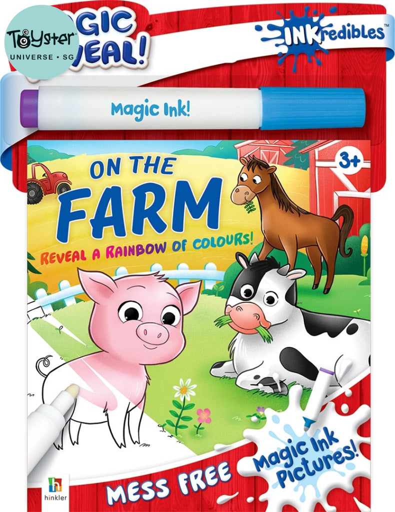 Hinkler Inkredibles: Magic Ink Pictures On the Farm Inkredibles