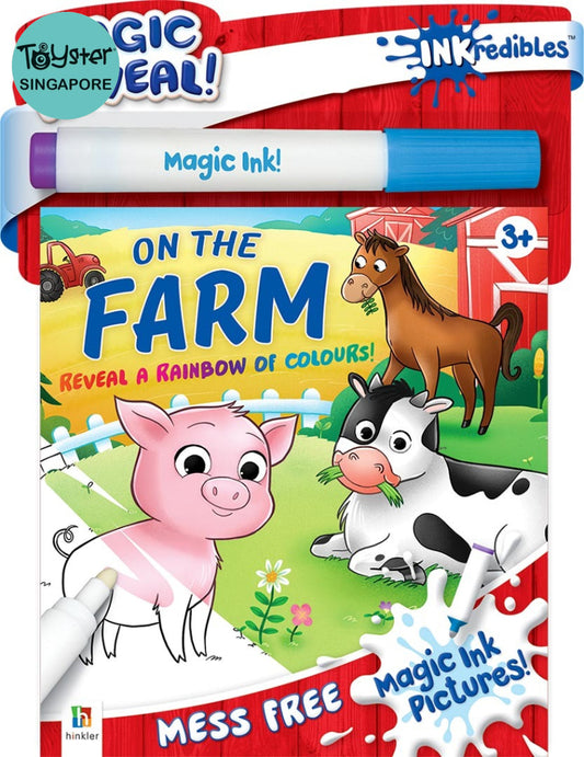 Hinkler Inkredibles: Magic Ink Pictures On the Farm Inkredibles