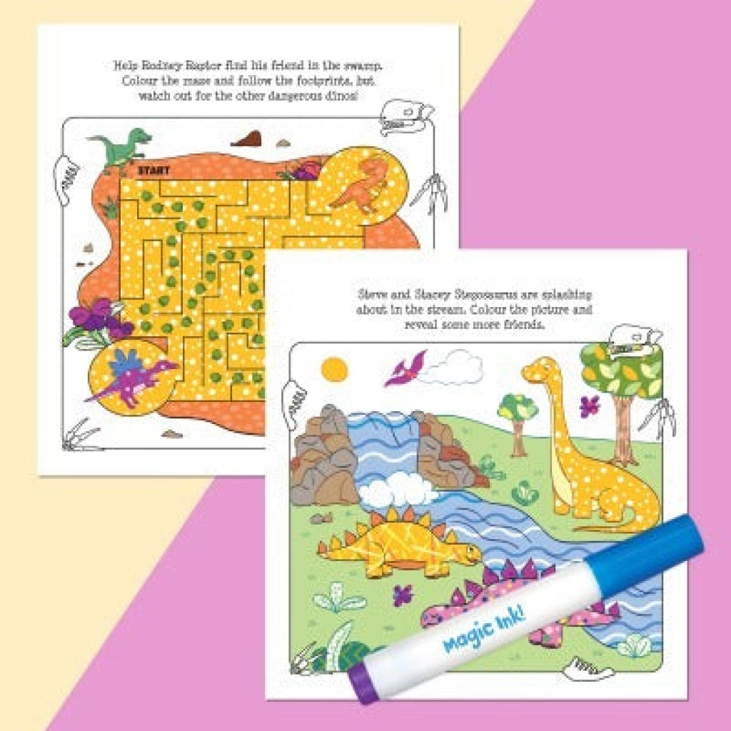 Hinkler Inkredibles: Roarsome Dinosaurs Magic Ink Pictures (Revised) Inkredibles