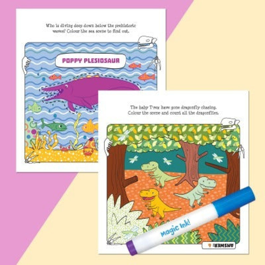 Hinkler Inkredibles: Roarsome Dinosaurs Magic Ink Pictures (Revised) Inkredibles
