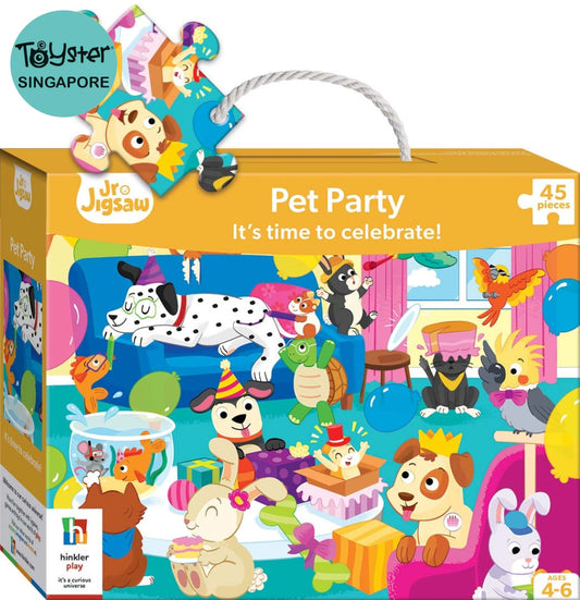 Hinkler Junior Jigsaws: Pet Party Junior Jigsaw