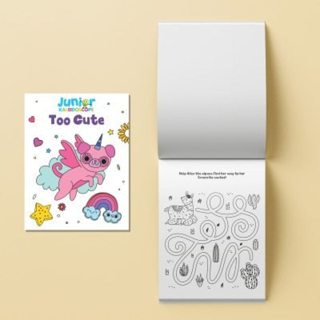 Hinkler Junior Kaleidoscope Colouring Kit: Too Cute HINKLER