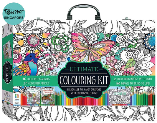 Hinkler Kaleidoscope Ultimate Colouring Carry Case: Nature Hinkler