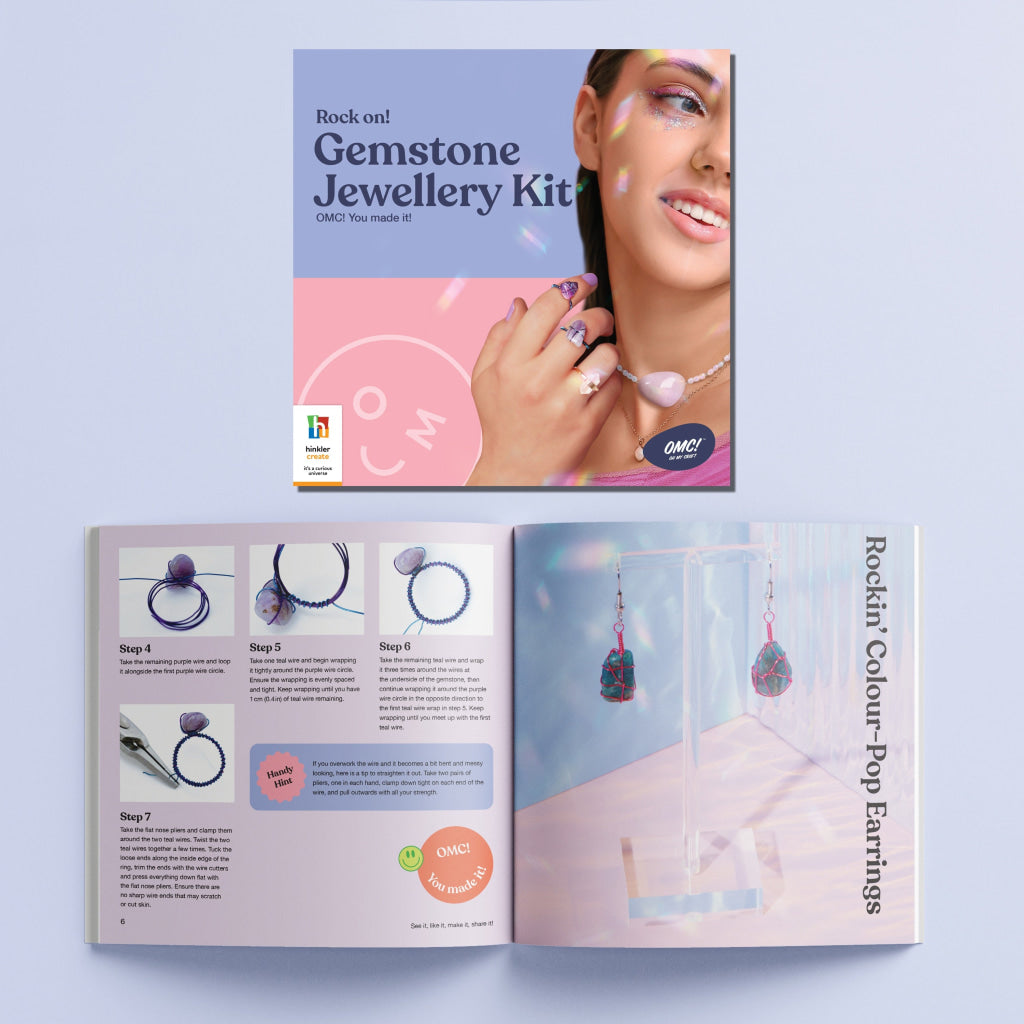 Hinkler Omc! Gemstone Jewellery Kit