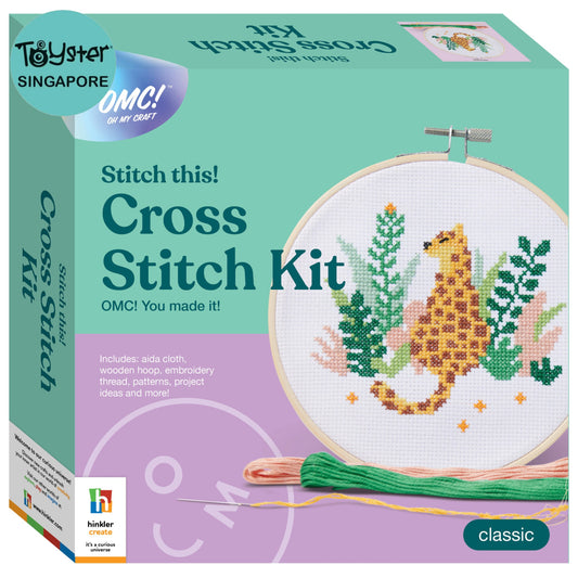 Hinkler Omc! Stitch This Cross-Stitch Kit