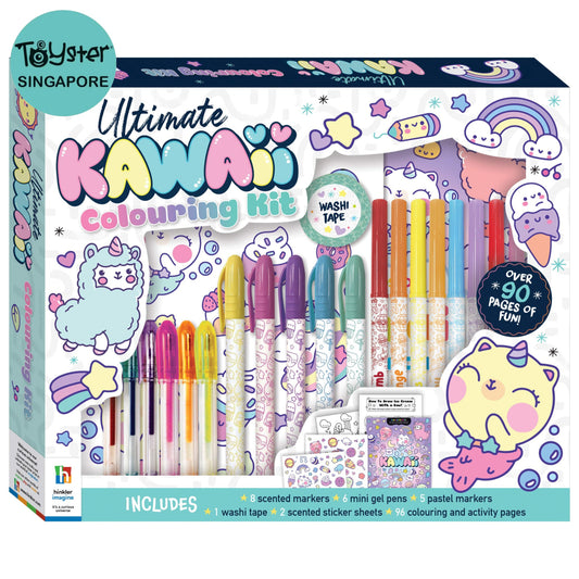 Hinkler Ultimate Kawaii Colouring Kit Hinkler