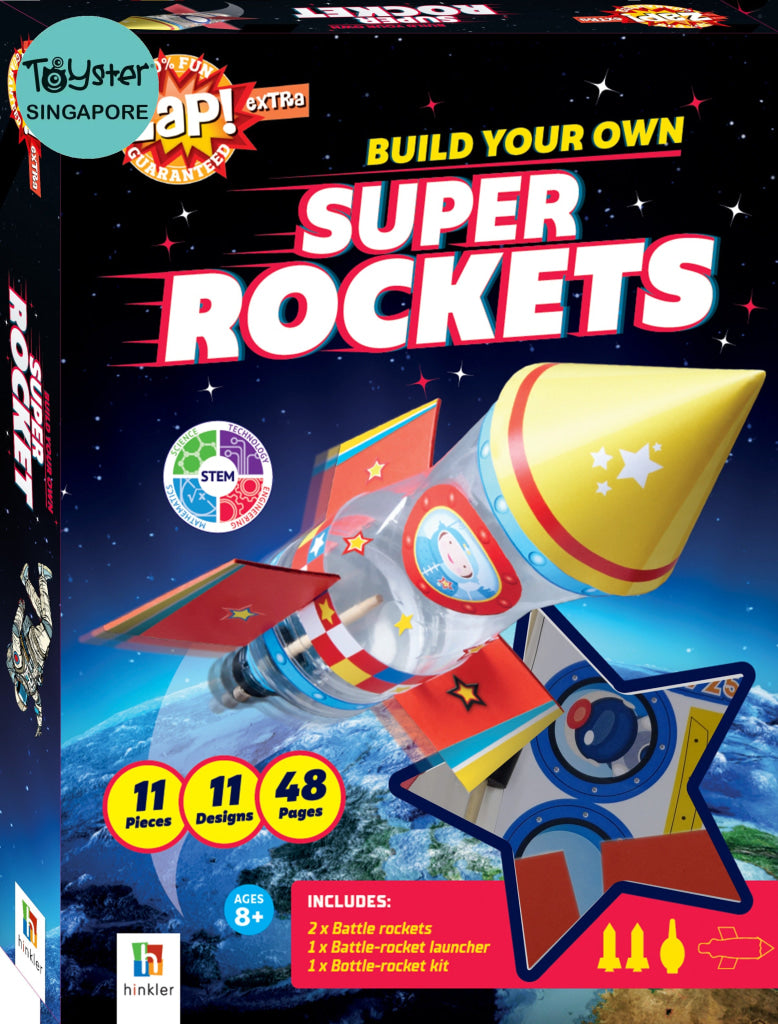 Hinkler Zap! Extra: Build Your Own Super Rockets Zap