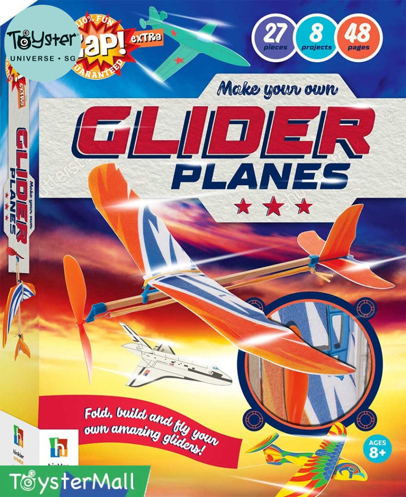 Hinkler Zap! Extra Make Your Own Glider Planes Zap