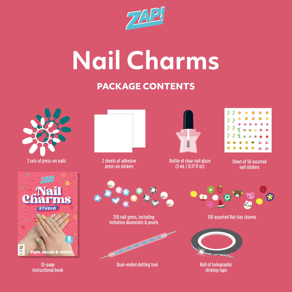 Hinkler Zap! Nail Charms Studio Zap