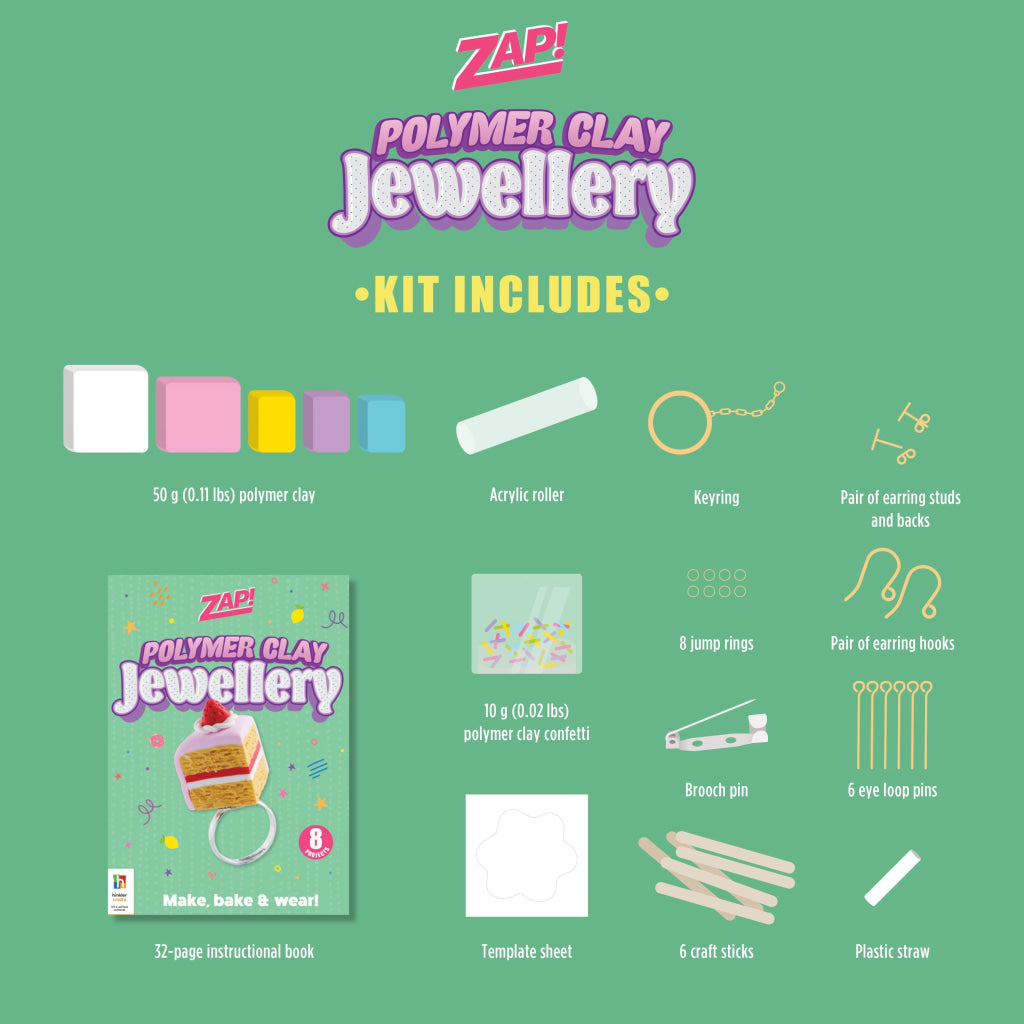 Hinkler Zap! Polymer Clay Jewellery Zap