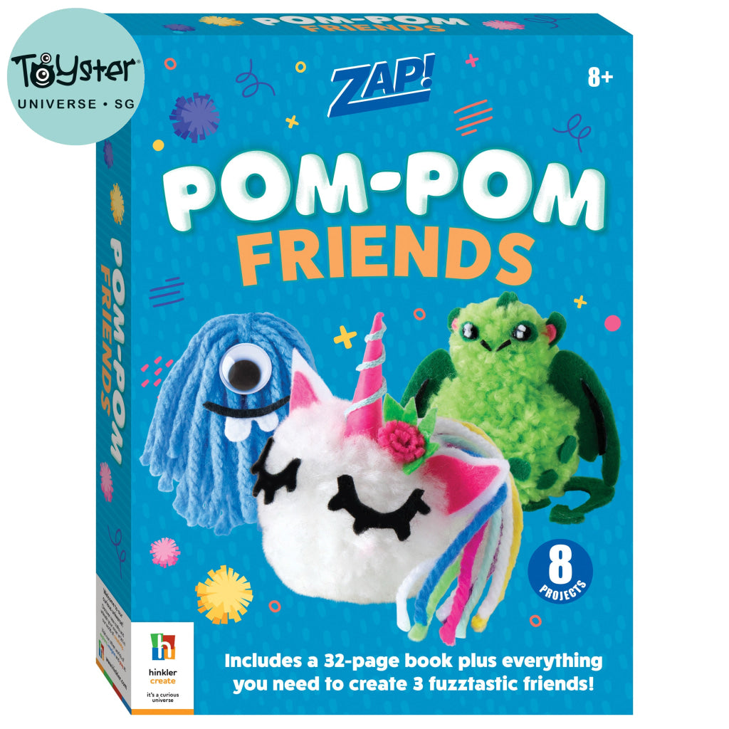 Hinkler Zap Pom-Pom Friends