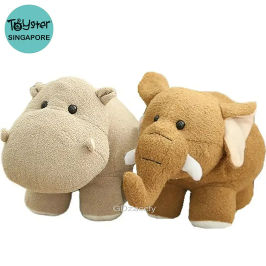 Hippo Elephant Plush Toy