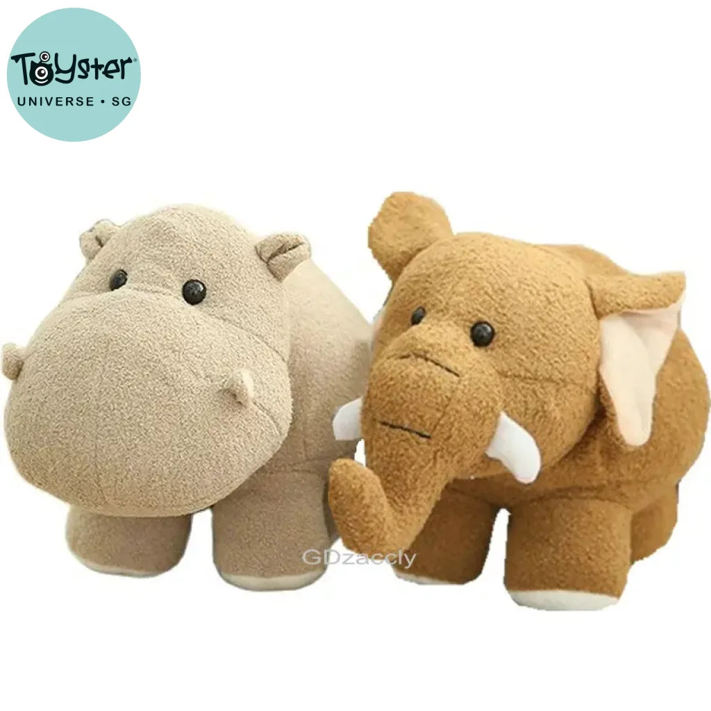 Hippo Elephant Plush Toy