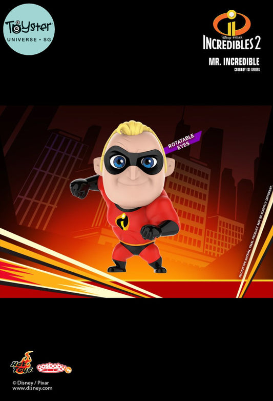 Hot Toys Cosbaby Incredibles2 Mr Incredible Collectible Set Disney Pixar