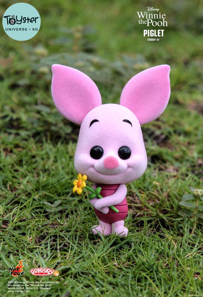 Hot Toys Winnie The Pooh - Piglet (Velvet Hair Version) Cosbaby (S) Figure Disney Pixar
