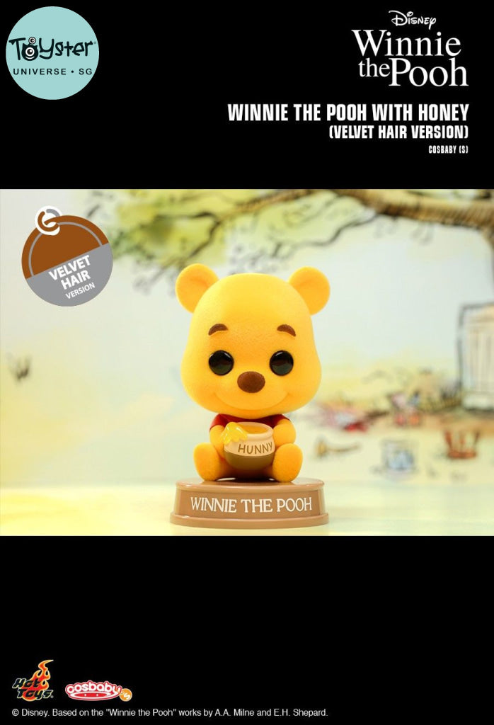 Hot Toys Winnie The Pooh With Honey (Velvet Hair Version) Cosbaby (S) Figure Disney Pixar
