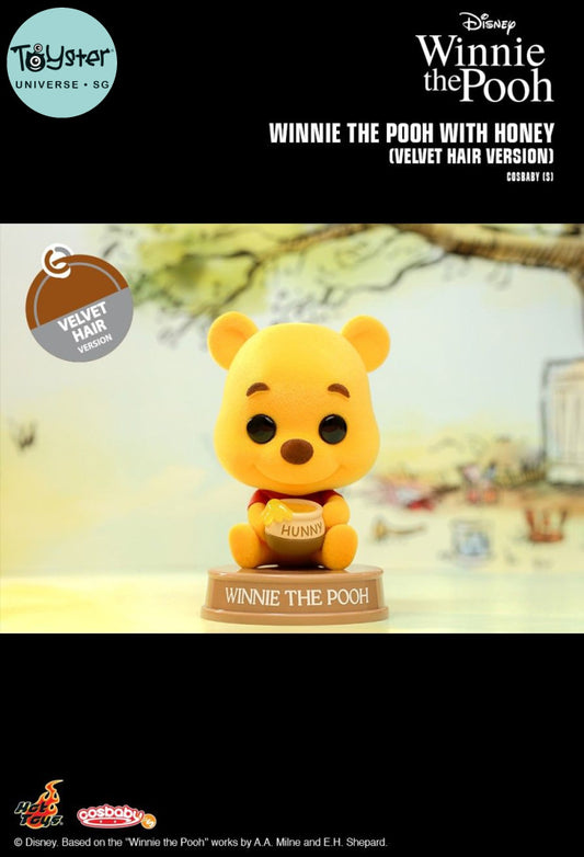 Hot Toys Winnie The Pooh With Honey (Velvet Hair Version) Cosbaby (S) Figure Disney Pixar