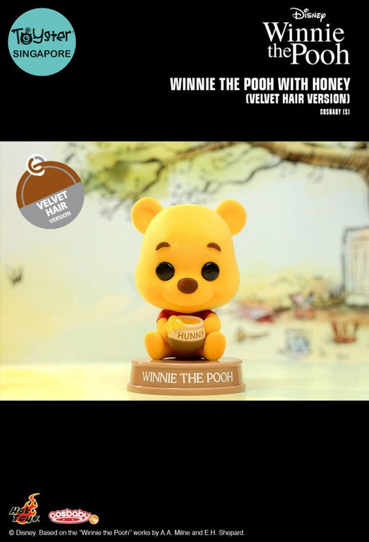 Hot Toys Winnie The Pooh With Honey (Velvet Hair Version) Cosbaby (S) Figure Disney Pixar