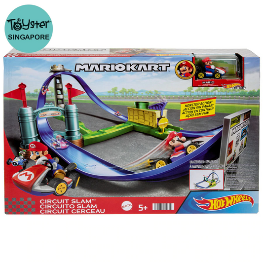 Hot Wheels Mariokart Circuit Slam Track Set