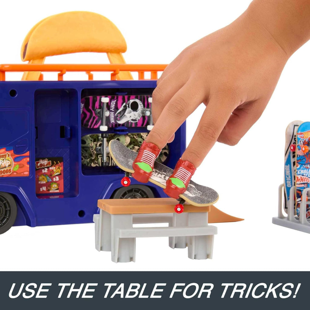 Hot Wheels Skate Portable Skatepark - Taco Truck Play Case