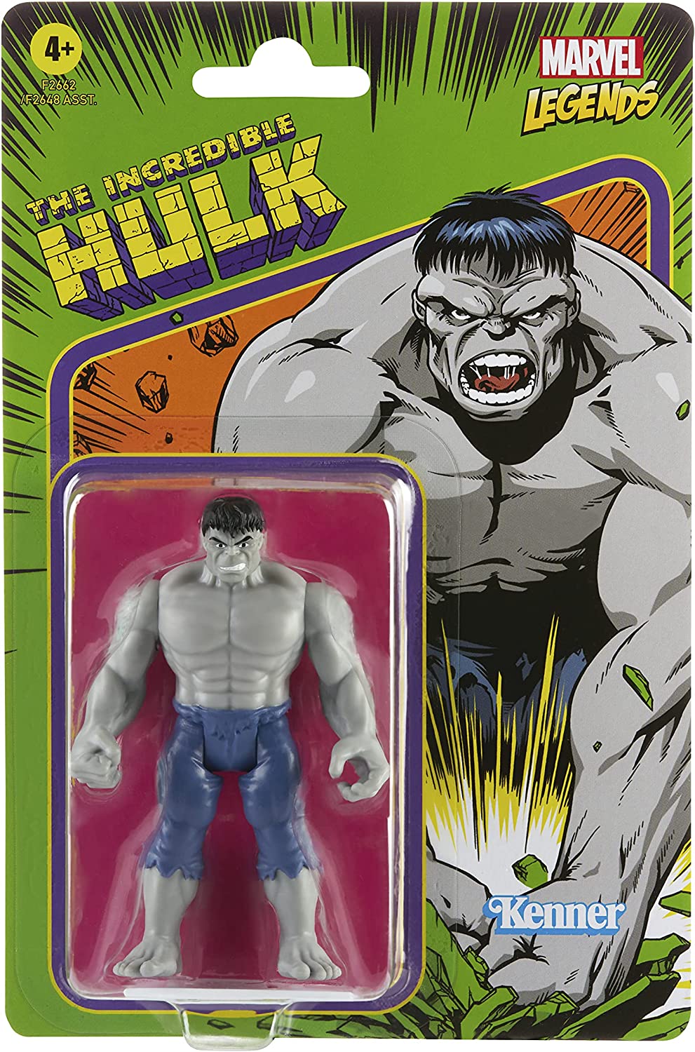 Hasbro Marvel Legends 3.75-Inch Retro 375 Collection Hulk