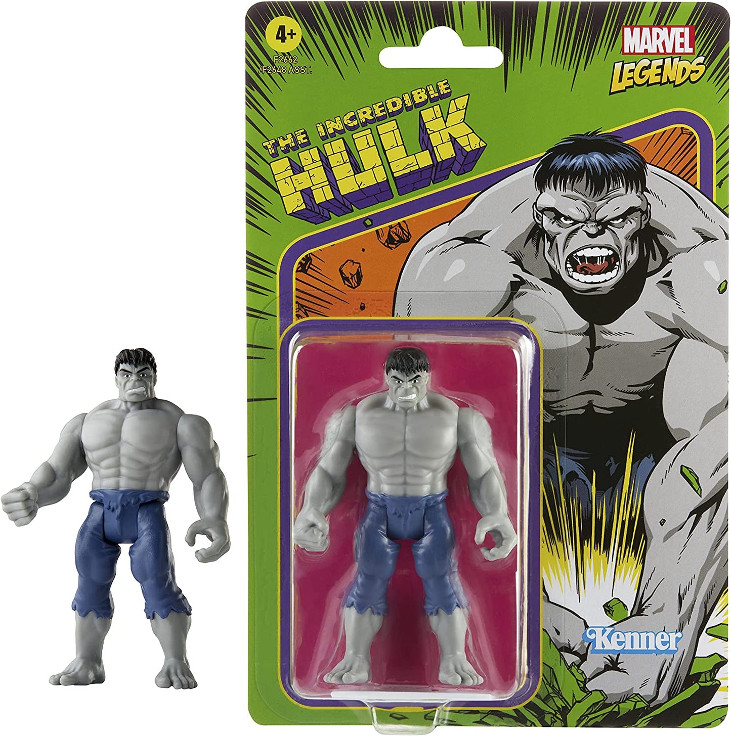 Hasbro Marvel Legends 3.75-Inch Retro 375 Collection Hulk