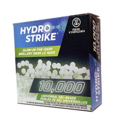 Hydro Strike Glow In The Dark Gel Beads Refill 10000 Pcs (2 Packs)