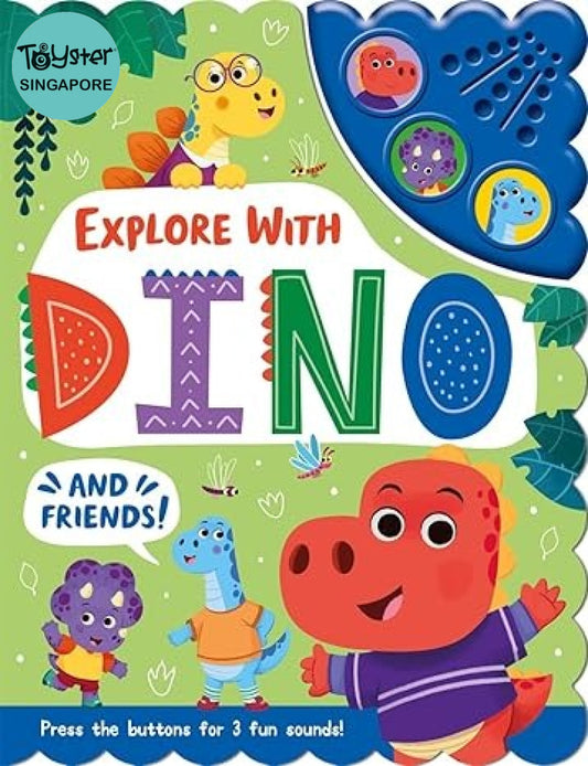 Igloo Books Playtime Sounds: Explore With Dino And Friends Igloo Books