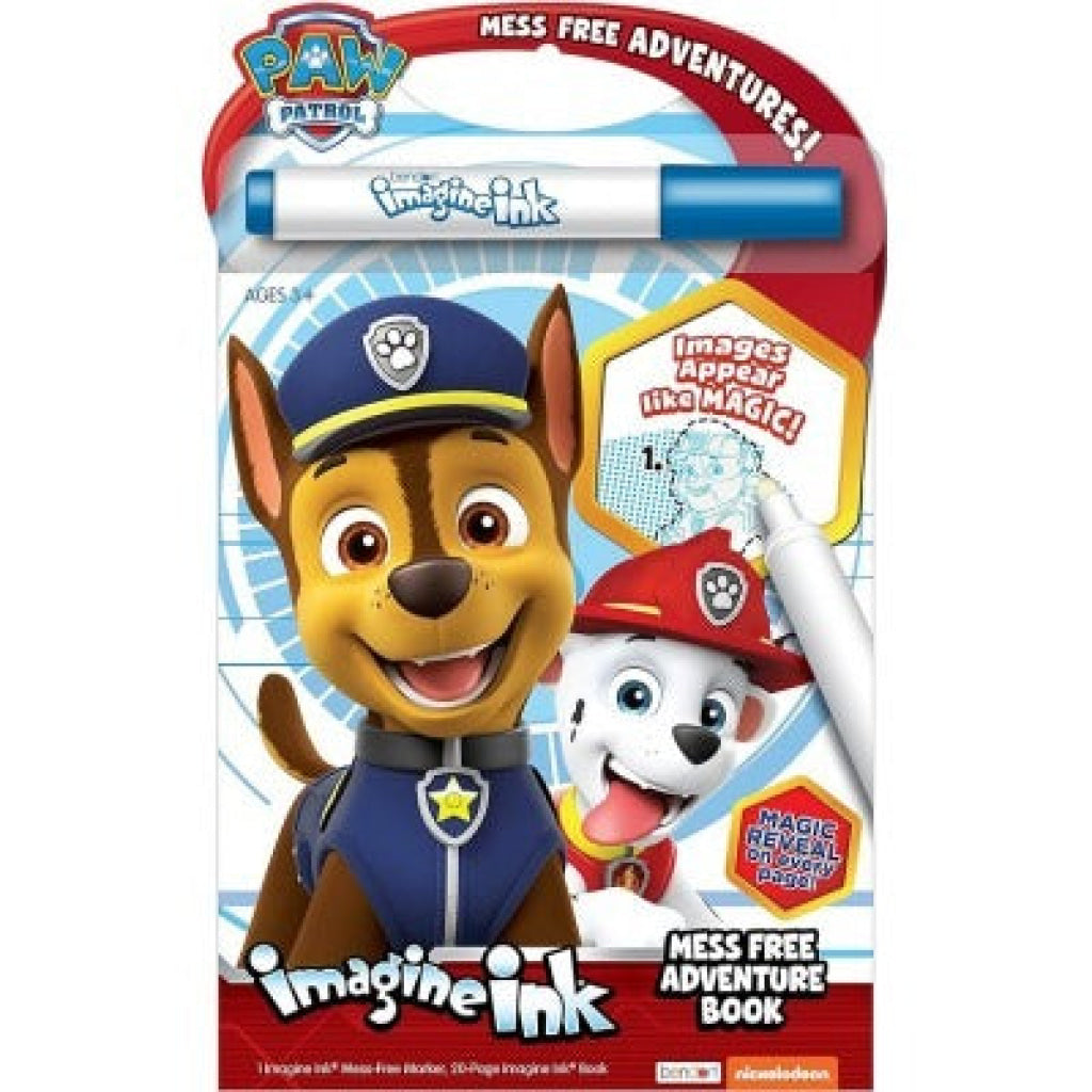 Imagine Ink Mess Free Game Book-PAW Patrol - Inkredibles