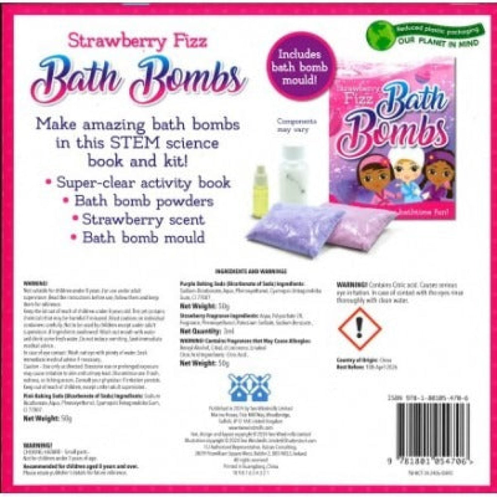 Imagine That - Activity Station Strawberry Fizz Bath Bombs IMAGINE THAT