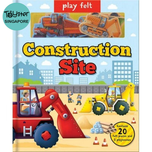 Imagine That - Play Felt Construction Site Soft Books