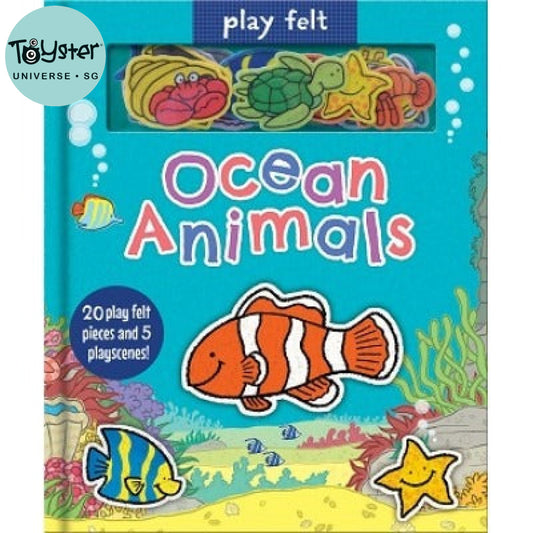 Imagine That - Play Felt Ocean Animals Soft Books