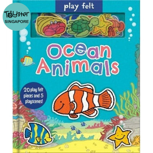 Imagine That - Play Felt Ocean Animals Soft Books