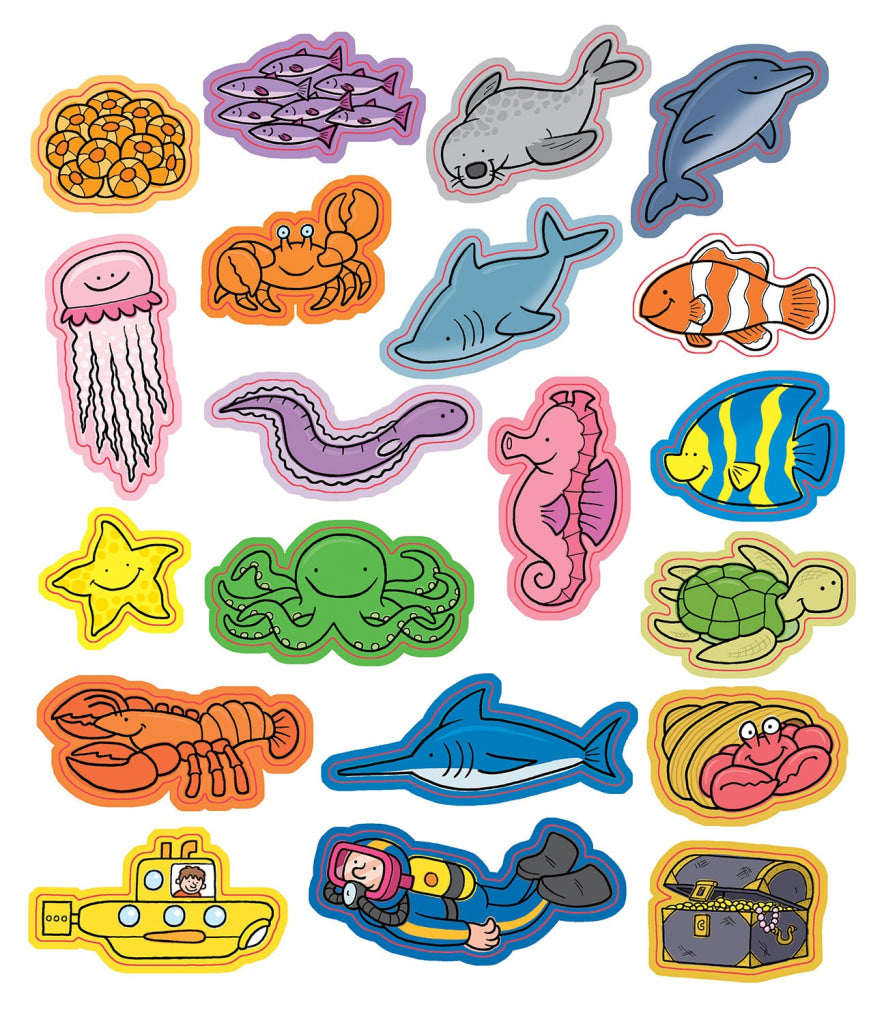 Imagine That - Play Felt Ocean Animals Soft Books