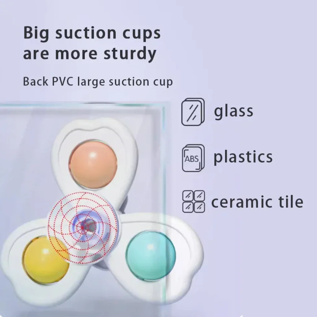 Infant And Toddler Waterproof Suction Cup Rotation