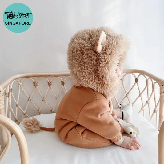 Infant Lion Costume Rompers